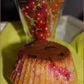 Muffins aux groseilles et amandes (recette)