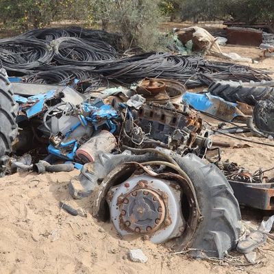 !!Génocide à Gaza: J 616!! Dorénavant moins de 5% des terres agricoles de Gaza, utilisables