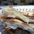 Msemen, crêpes feuilletées marocaines