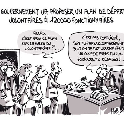 Plan de départs volontaires pour 120000 fonctionnaires