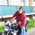 mon frère et sa moto