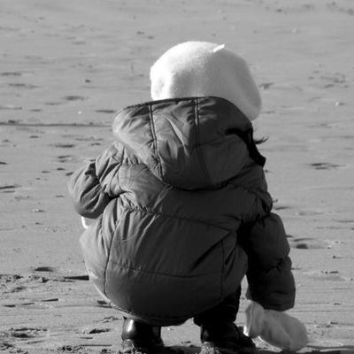 A la plage...