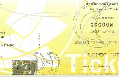 Cocoon - Vendredi 22 Mai 2009 - Maroquinerie (Paris)