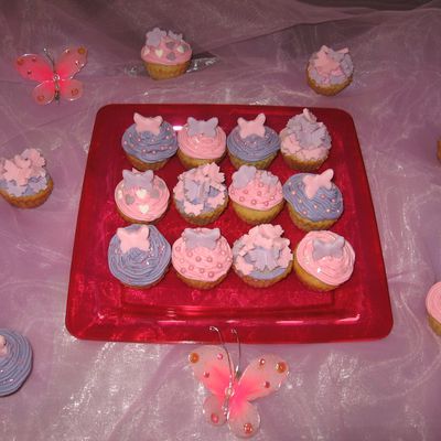Cupcakes papillons