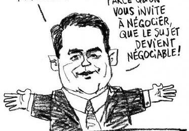 Xavier Bertrand, ministre du travail - par Pancho - 12 octobre 2007