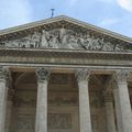 Paris - Place du Pantheon et Pantheon 