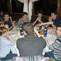 Notre groupe au dîner