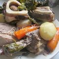 Pot au feu carottes navets poireaux céleri chou os à moelle produits fermiers de Bretagne