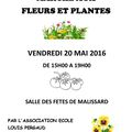 VENDREDI: Marché aux Fleurs et Plantes à la Salle des fêtes !
