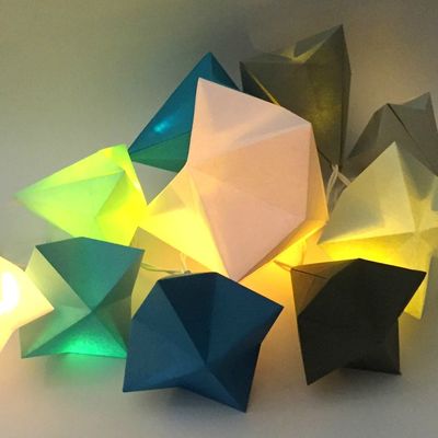 Guirlandes comme tu veux ...