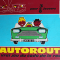 Jeu de société ... L'AUTOROUTE (1962) * Nathan