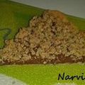 TARTE CRUMBLE AU NUTELLA