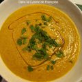 Velouté aux Carottes et Lentilles Bendhi au Thermomix