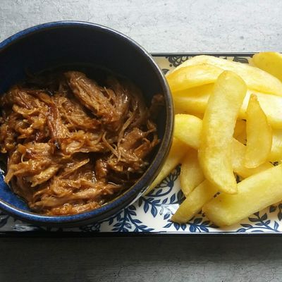 **Effiloché De Porc Sauce Barbecue Ou Pulled Pork**