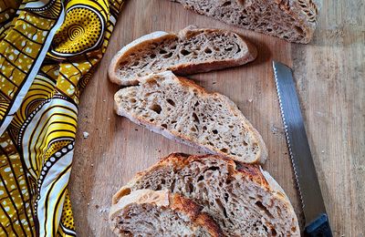 Pain au levain à la bière