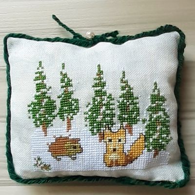 En été, je brode l'hiver !