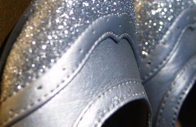 Chaussures de princesse pour un mariage