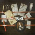 Edward Collier and possibly Studio (Breda circa 1640-circa 1706 London), A trompe l'oeil still life...