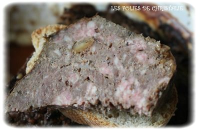 Terrine de faisan aux cèpes