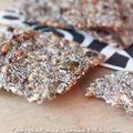 Crackers vegan & sans gluten aux graines de chia