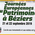 BÉZIERS - JOURNÉES DU PATRIMOINE - arènes - musée taurin