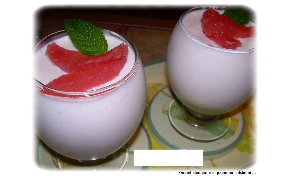 MOUSSE AU PAMPLEMOUSSE