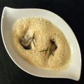 Velouté de foie gras aux huîtres et Puligny Montrachet