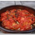 Tian de courgettes, aubergines et tomates