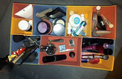 La boîte à maquillage / rangement