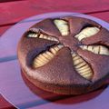 Fondant poire-chocolat