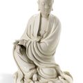 A Dehua figure of Guanyin, Qing dynasty, 18th century