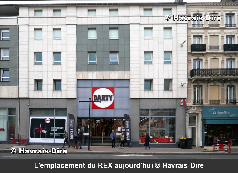 Le Havre Cinéma Gaumont Pathé Lecesne reconstruction Perret star Apollo Grillon Alhambra, Sirius Vox Rex Scala Royal Rio Réau Paris Sainte Adresse Lido  Normandy bombardement 1944.
