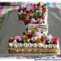 NUMBER CAKE AUX FRUITS ROUGES