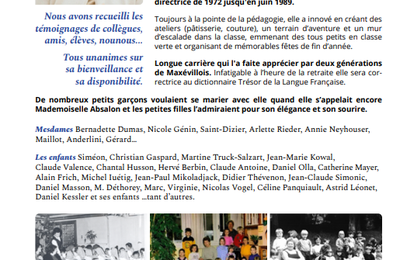 Hommage à Madame Bour (1934-2024)