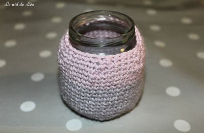 Petits pots au crochet