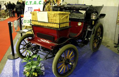 La Clement type VCP dos à dos 5CV de 1901 (23ème Salon Champenois du véhicule de collection)