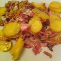 Poêlée Pommes de Terres Oignons Lardons