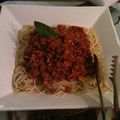 Spaghetti à la bolognaise (Italie)