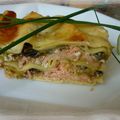 Lasagnes aux deux saumons