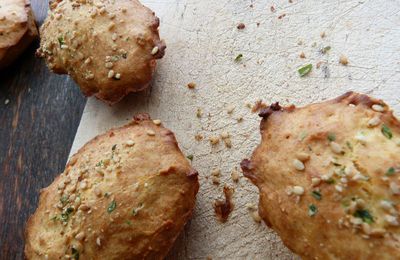 Duo de Madeleines salées pour el aperitivo