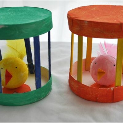 DIY  fête des grand-mères - Une cage à oiseau