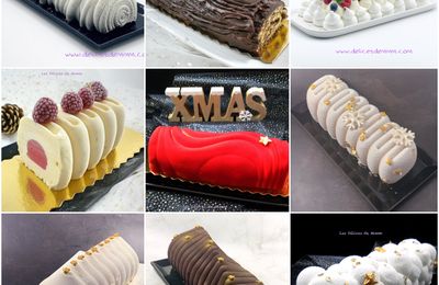 Florilège de bûches de Noël