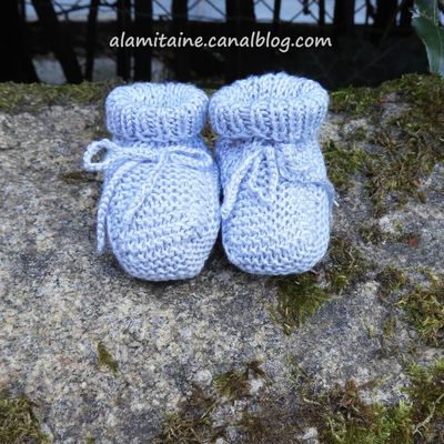 Chaussons préma laine bambou