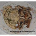 CUISSES DE POULET AUX 2 CHAMPIGNONS (MICRO VAP)