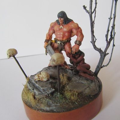 Wolf le barbare et deux femmes