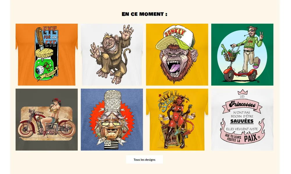 Plein de nouveaux tee-shirt sur Spreadshirt !!!