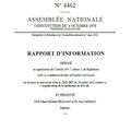 Rapport d'information sur la mise en oeuvre de la loi n°2011-867 du 20/07/11 relative à l'organisation de la médecine du travail