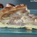 Tarte aux poires et crème de marrons