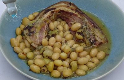 Soupe de haricots blancs au lard