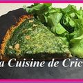 Quiche saumon et épinards aux patates douces